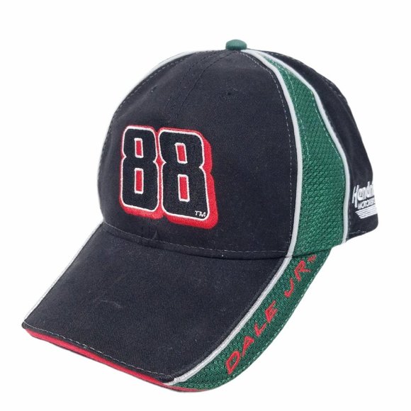 Dale Earnhardt Jr 88 Cap Hat NASCAR Hendrick Black - Picture 1 of 10
